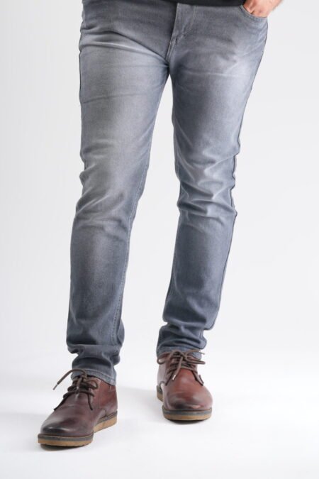 Gray Distressed Jeans
