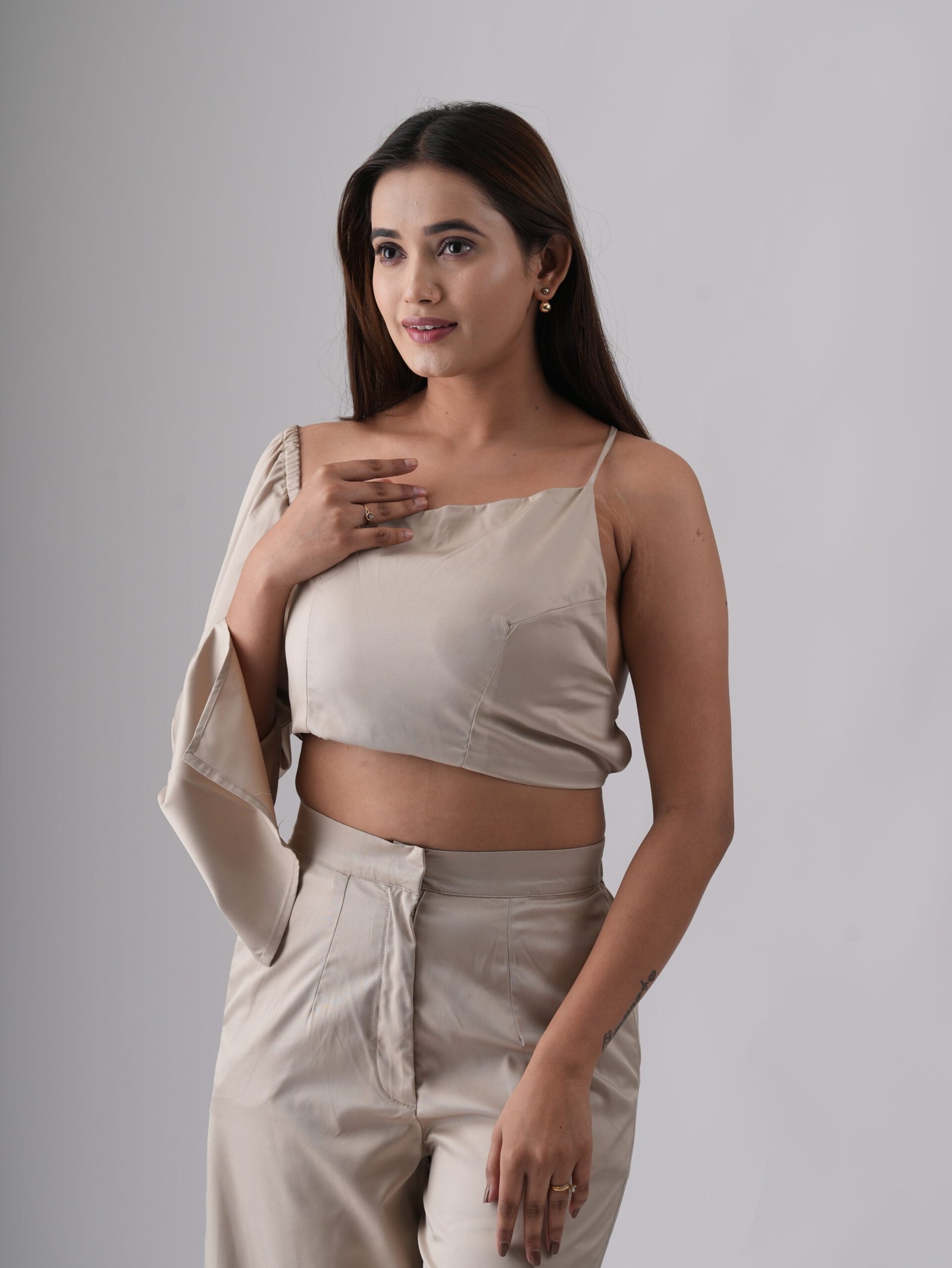 Light Golden Co-Ord Set